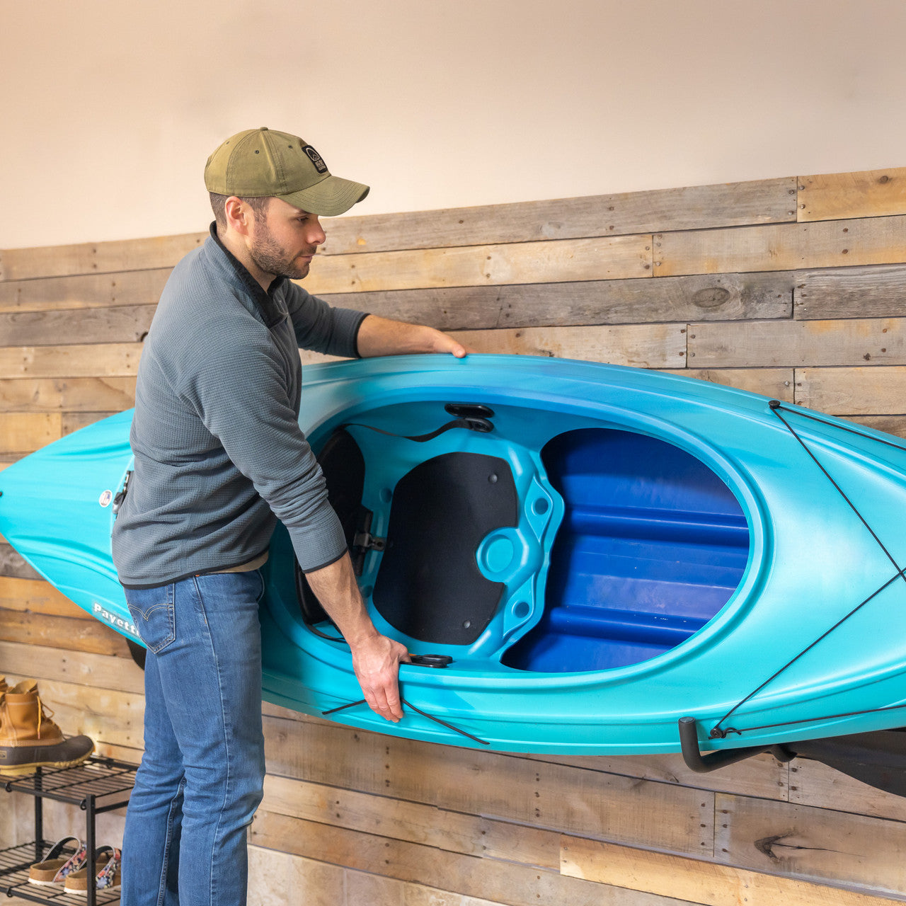 Roanoke Kayak, SUP, & Surfboard Storage Rack | Holds 100 lbs | Standard