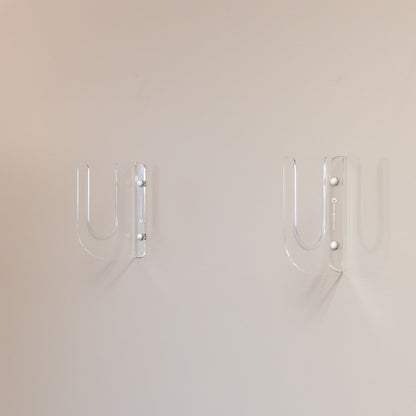 Clear Acrylic Surfboard Wall Rack