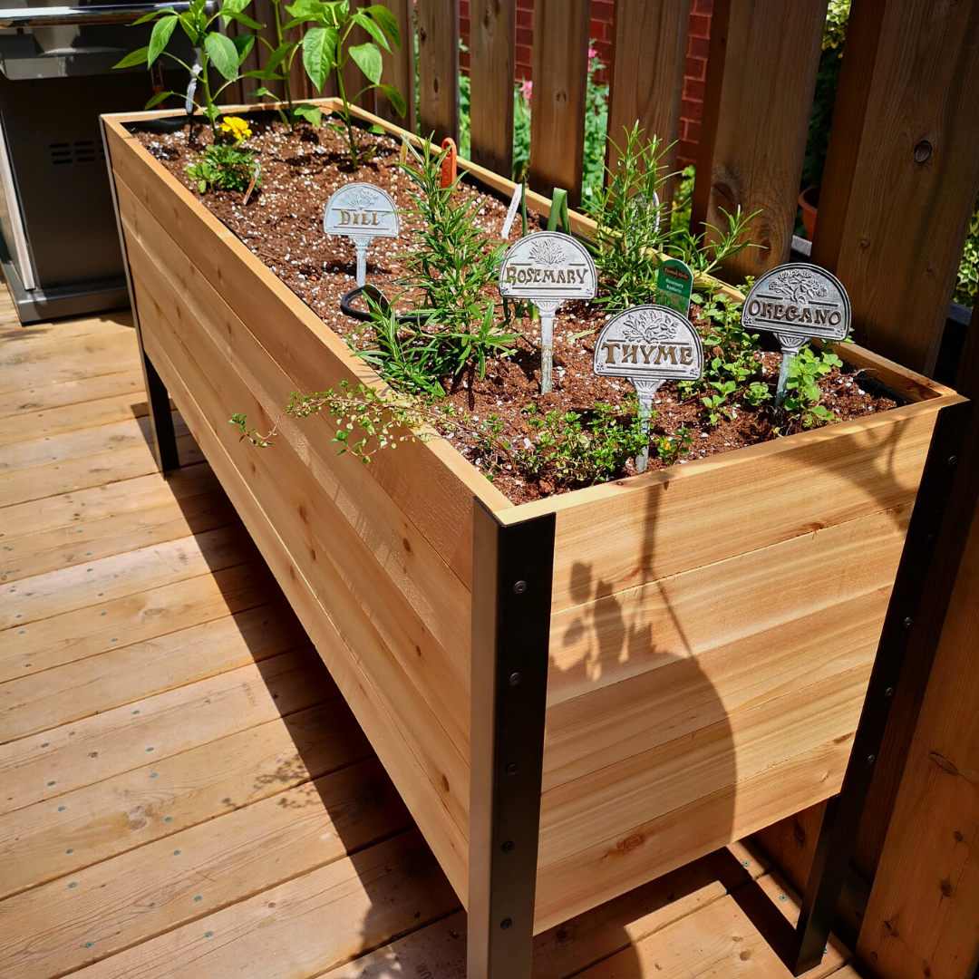 18" x 60" Raised Garden Bed - 30" TALL / Select Grade