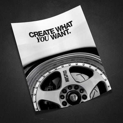 Create What You Want.