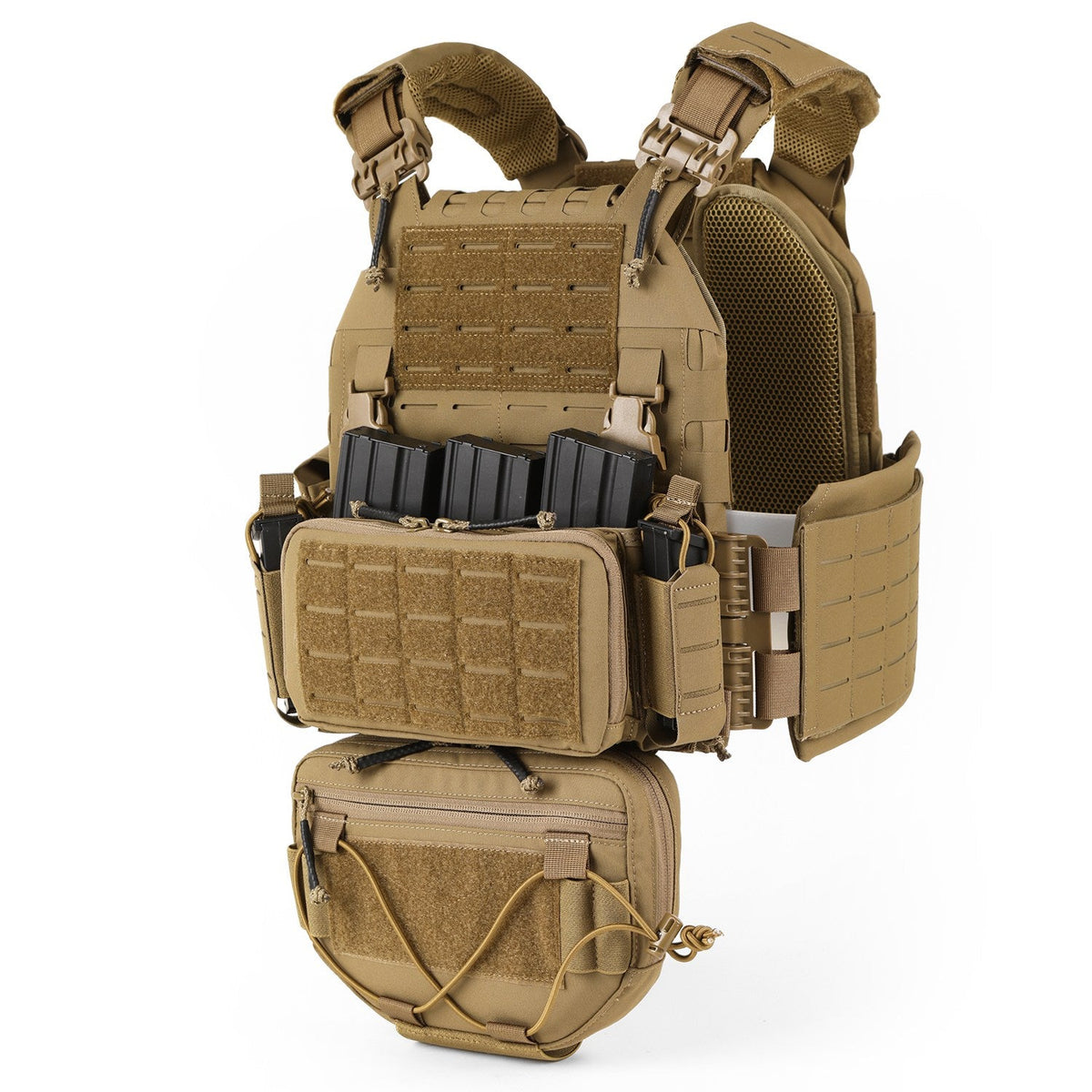 [NEW] VOTAGOO 037 Adjustable Tactical Vest with Admin Drop Pouch
