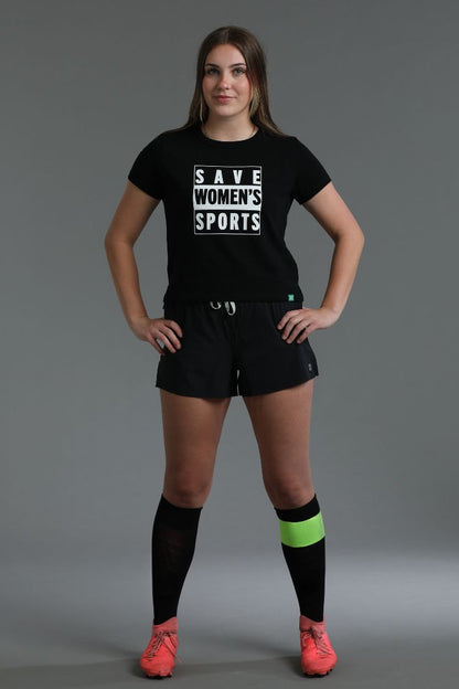Save Women's Sports Advisory Semi-Cropped Tee (XX)