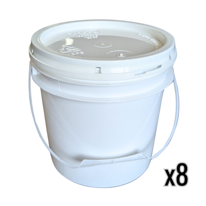 1 Gallon Round Bucket and Lid with Gasket