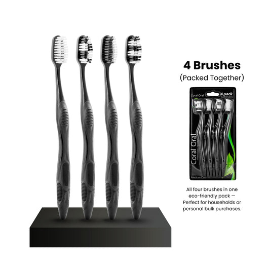 4-Pack Toothbrushes