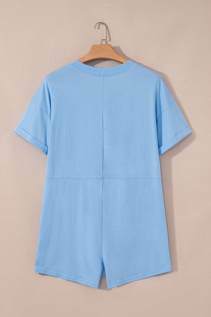 Zara Half Sleeve Knit Romper