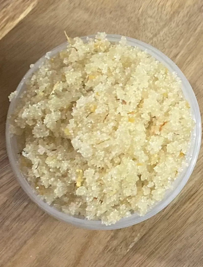 Settling Sandalwood Calendula Body Scrub
