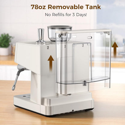 20 Bar Espresso Machines with Grinde CM8031