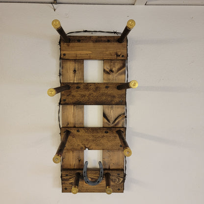 The 3-Hatter: Vertical Wall-Hanging Western Organization