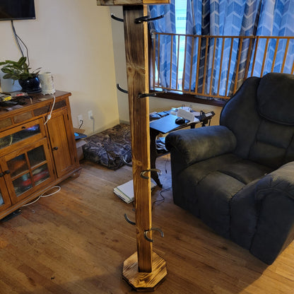 The Ultimate Collector: 8 Pair Cowboy Boot Floor Stand