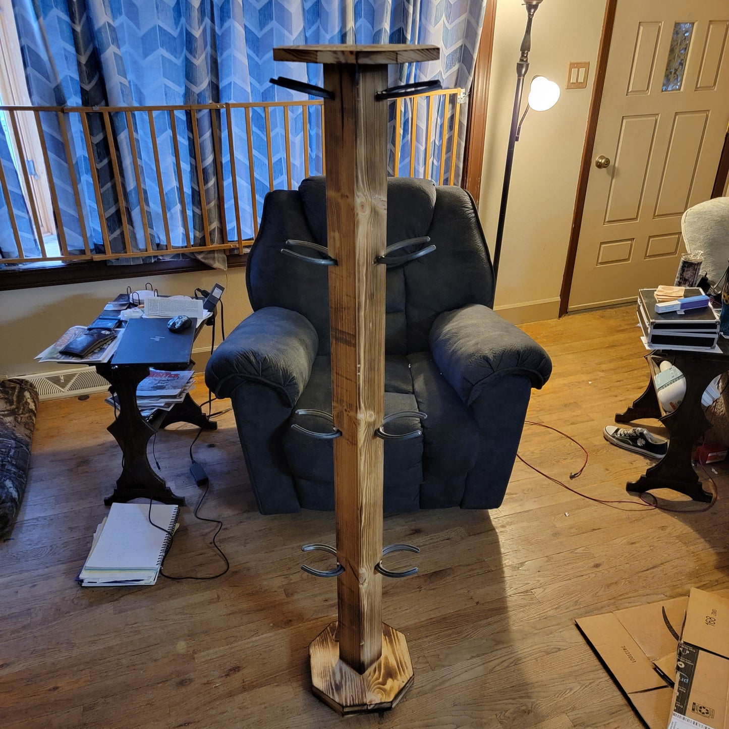 The Ultimate Collector: 8 Pair Cowboy Boot Floor Stand