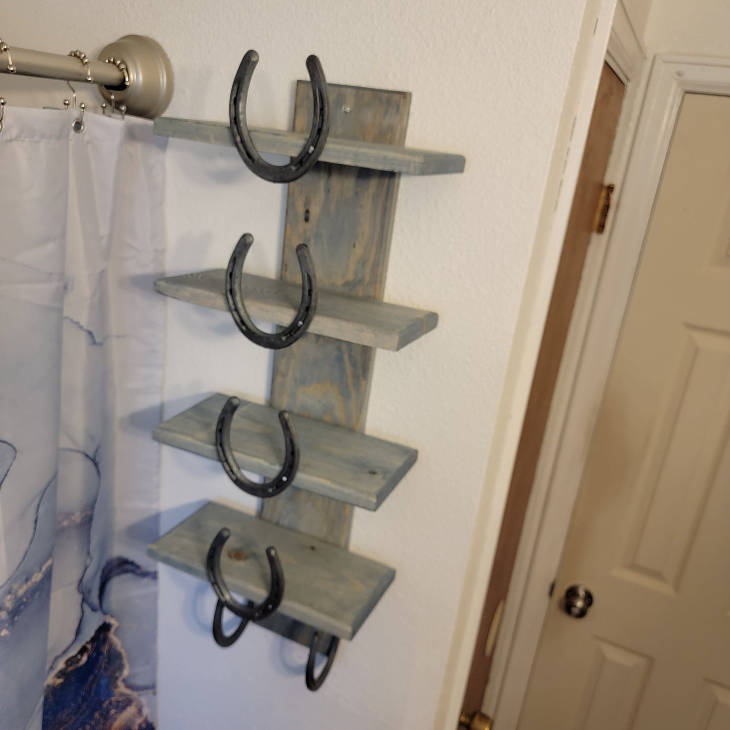 The Wash-House Rack: Heritage Bathroom Towel Organizer