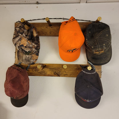 The 8-Cap: Vertical Wall-Hanging Ball Cap Organization