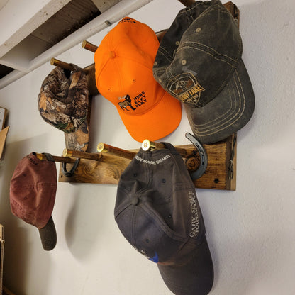 The 8-Cap: Vertical Wall-Hanging Ball Cap Organization