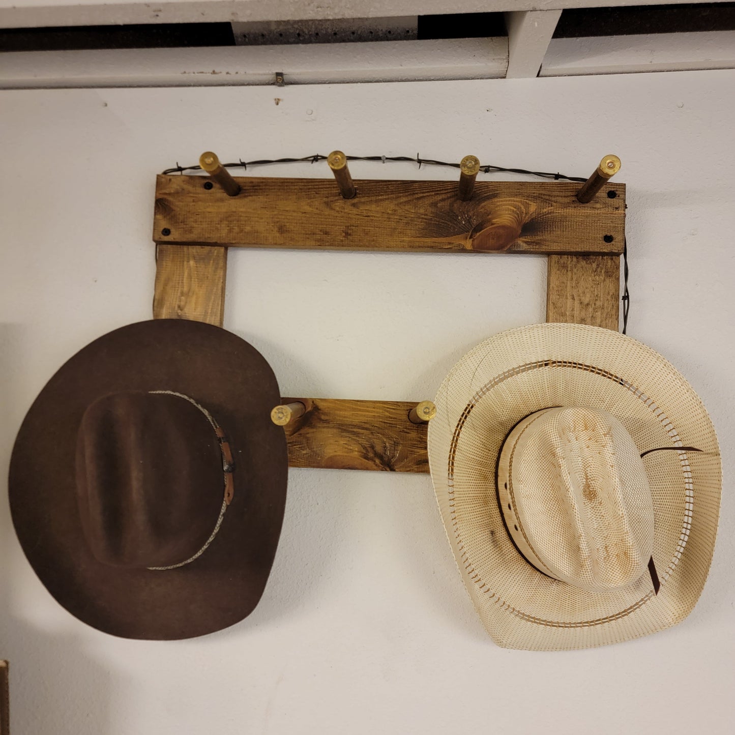 The 8-Cap: Vertical Wall-Hanging Ball Cap Organization