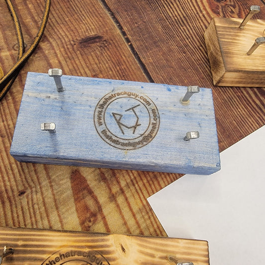 The "Pro-Western" Business Card Holder: Forged Nail Series