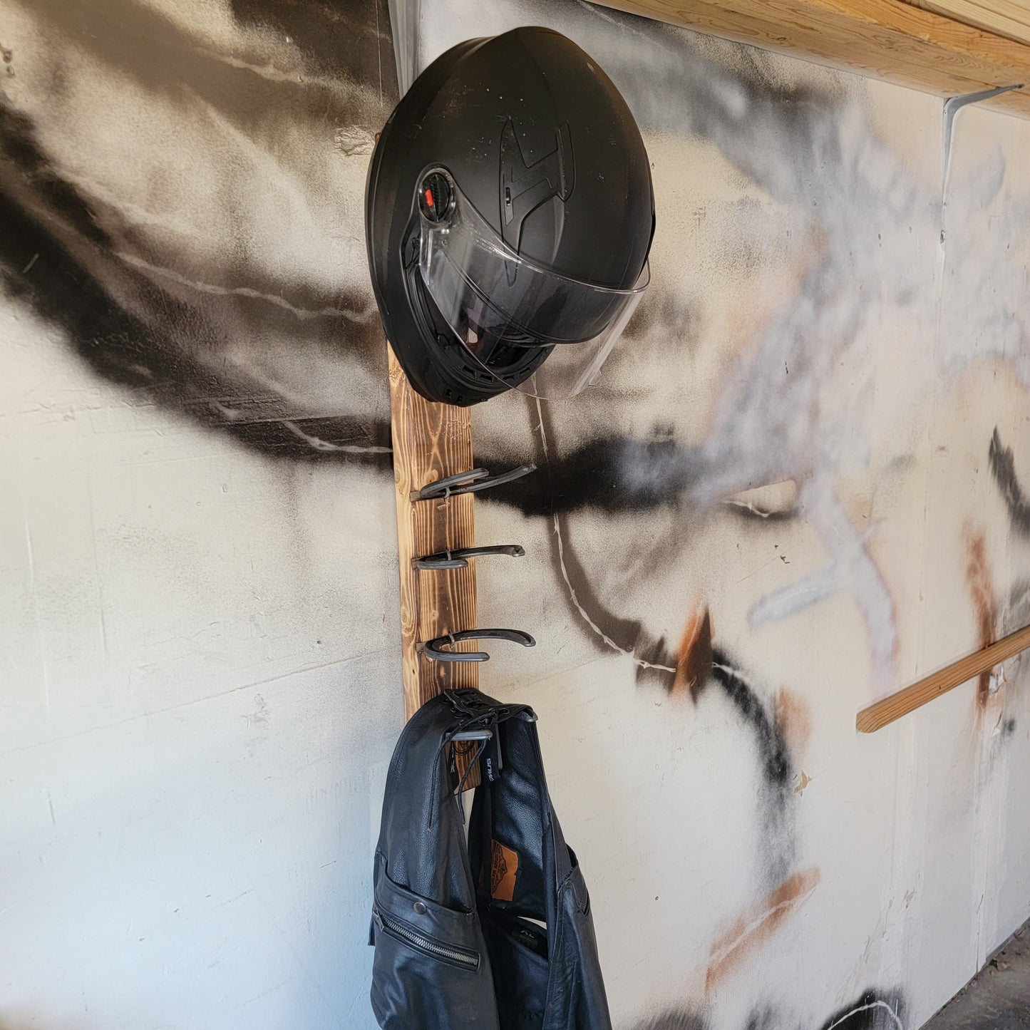 The Steel Horse Rack: Ultimate Motorcycle Gear Station