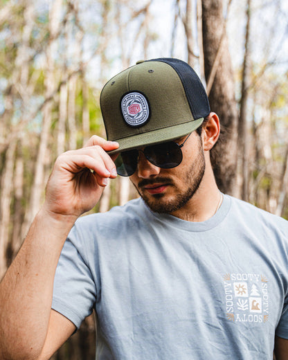 DESTINATION UNKNOWN PATCH LODEN HAT