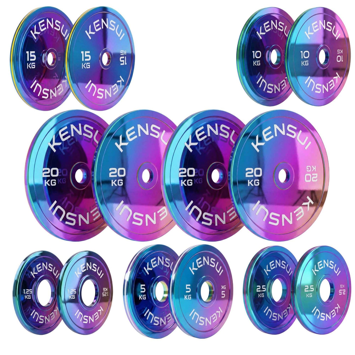 CHROMAFORGE™ Calibrated Weight Plates (KG)