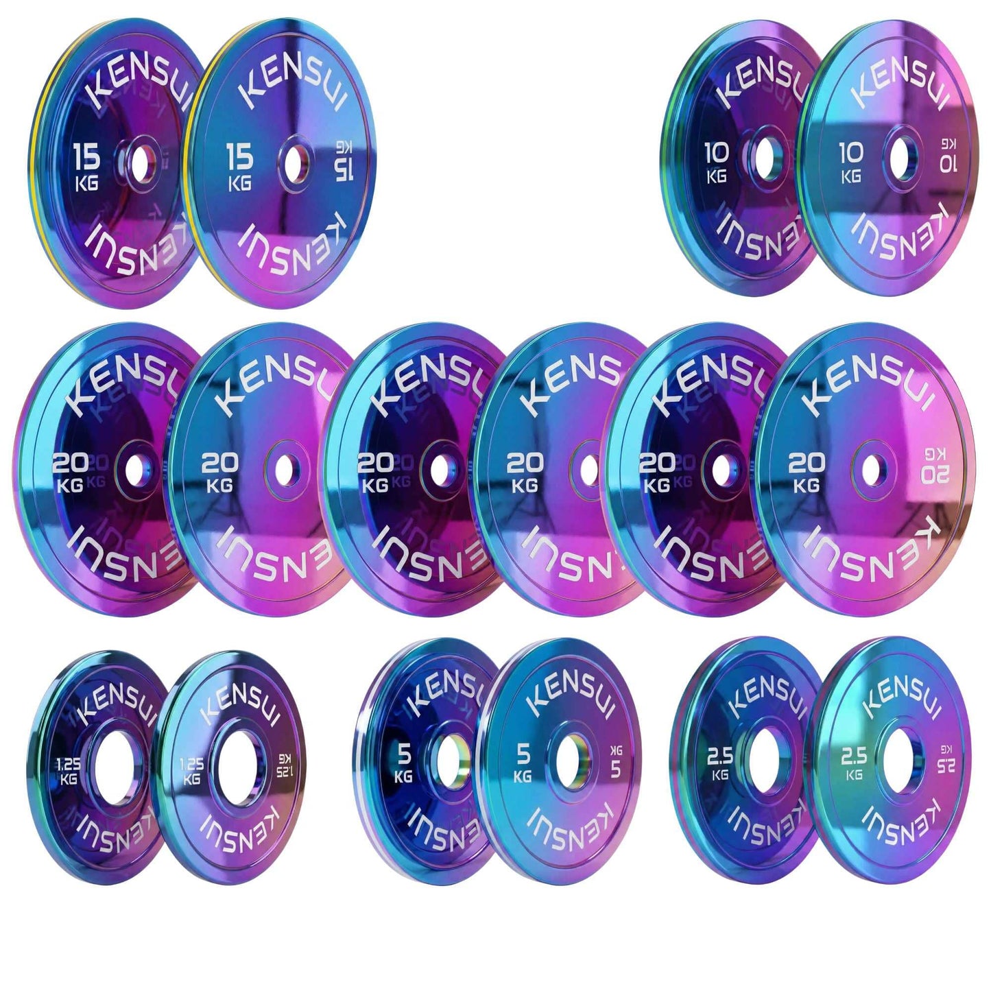CHROMAFORGE™ Calibrated Weight Plates (KG)
