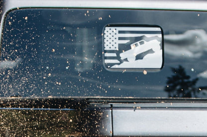 American Flag Vinyl Decal for Gladiator JT | 213