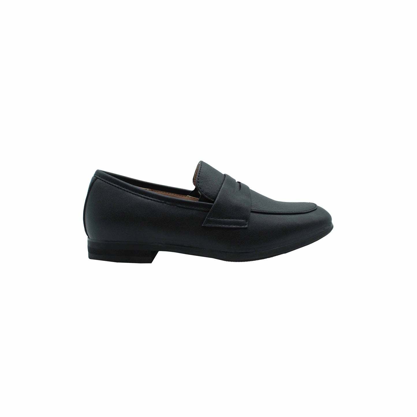 Black Designed Leather