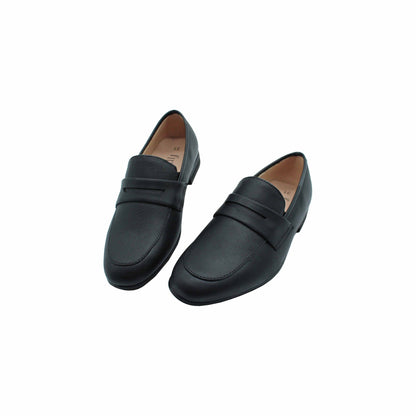 Black Designed Leather