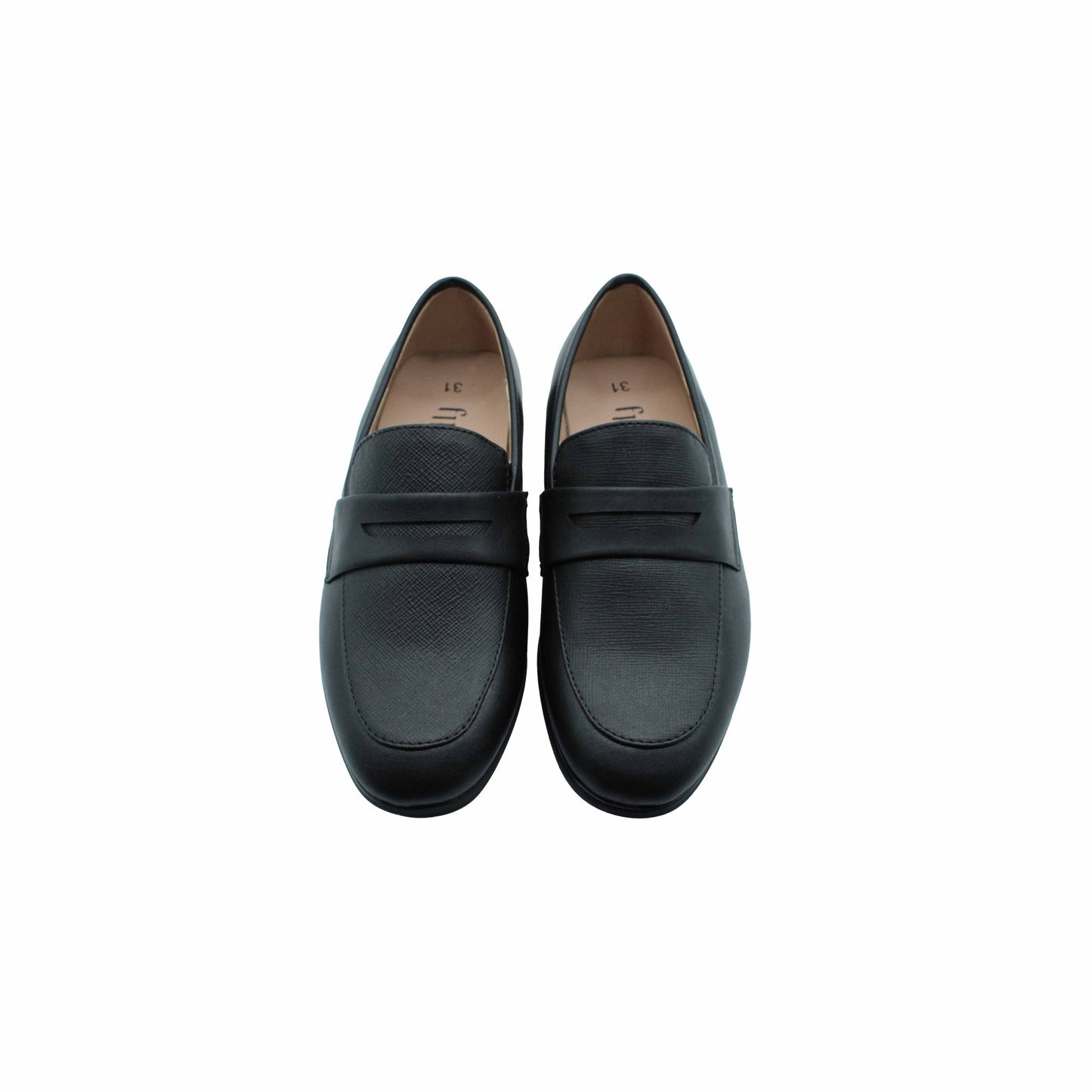 Black Designed Leather