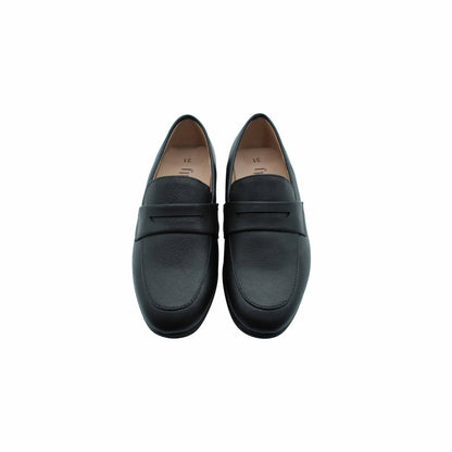 Black Designed Leather