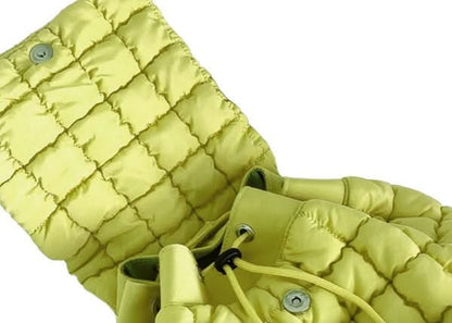 Stevie Quilted Puffer Backpack Large Front Compartment