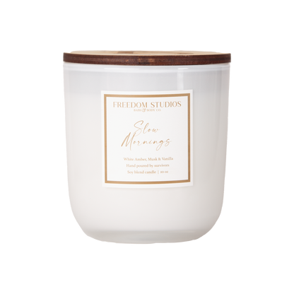 Slow Mornings 10 oz Candle