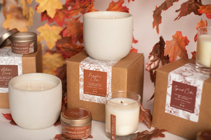 Pumpkin Clove Cement Candle