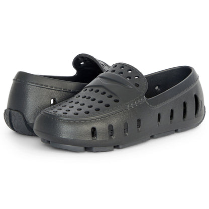 Kids Prodigy Black Asphalt Loafers