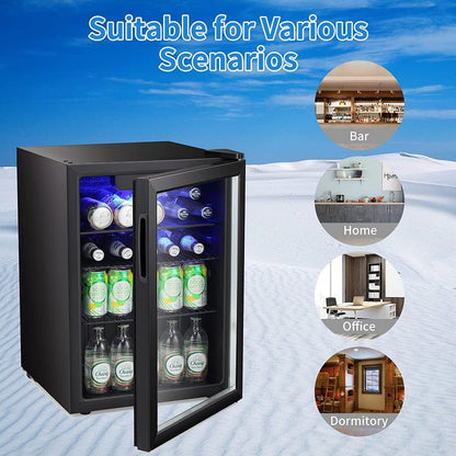 2.6 Cu.ft Wine Cooler/Cabinet Beverage Refrigerator W5870BH