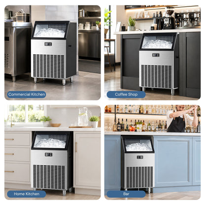 265LBS Freestanding Commercial Ice Maker