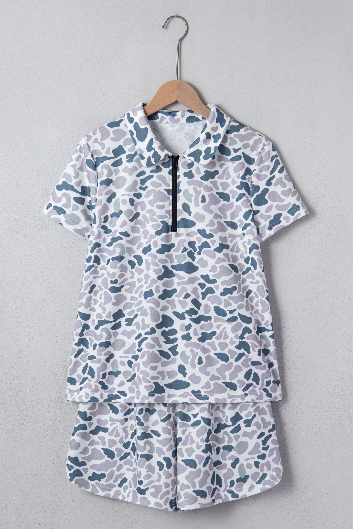 Reyna Polo Collar Lounge Set