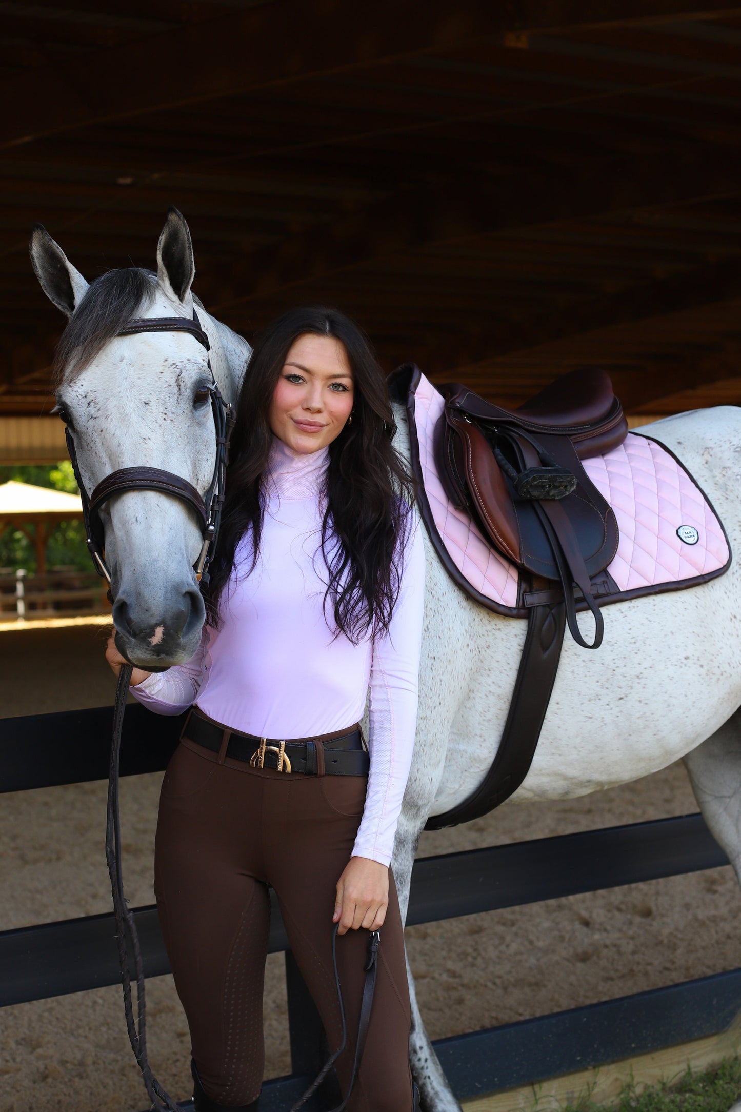 Jump Saddle Pad | Pink
