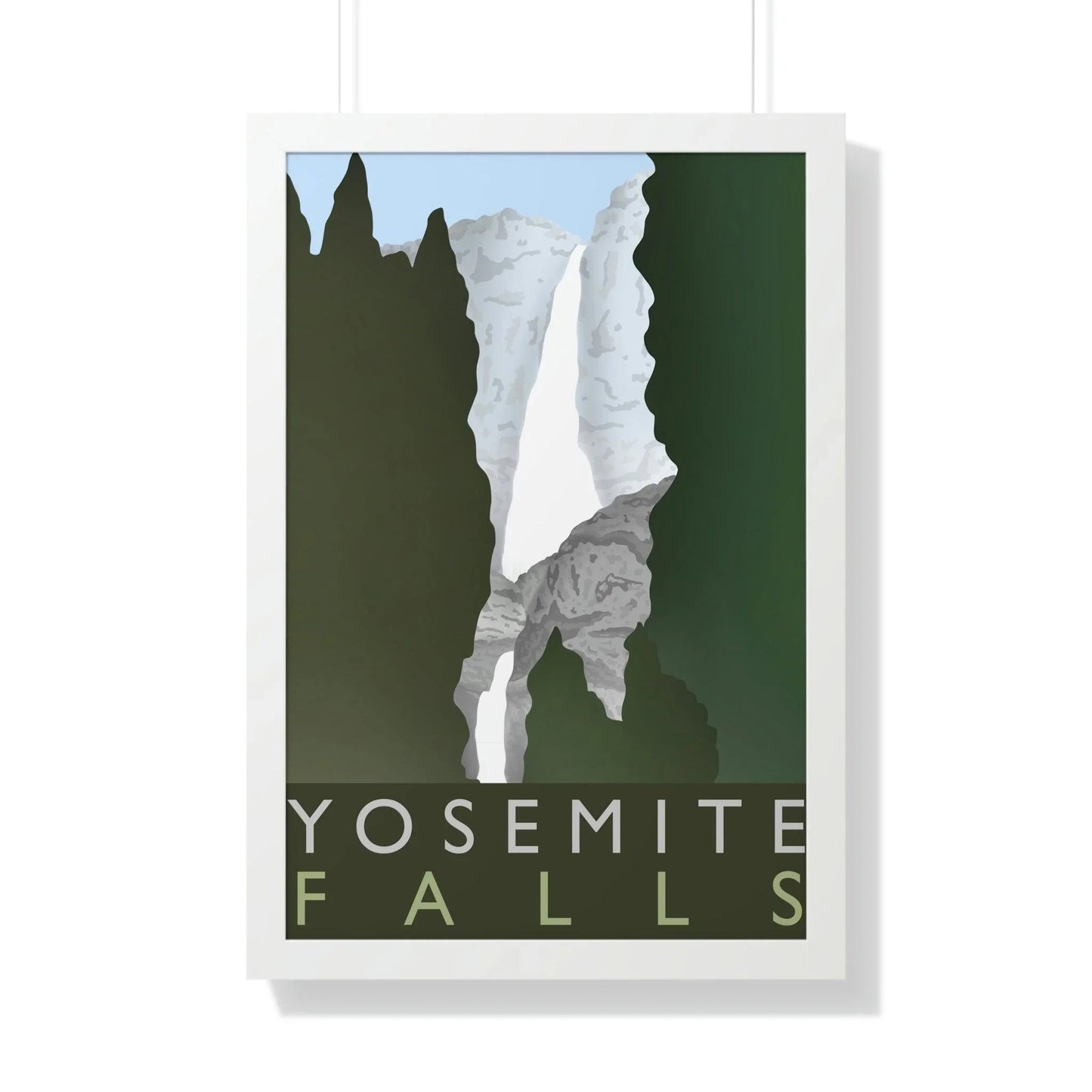 Yosemite Falls Framed Print – Wall Art