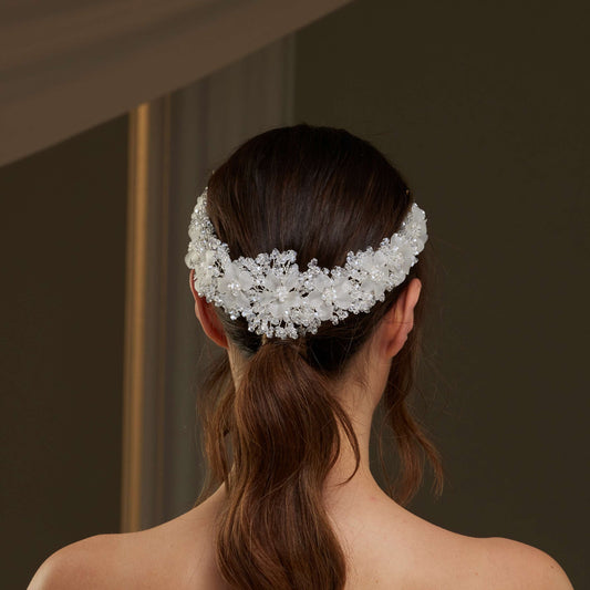 Crystal Beaded Bridal Hair Vine