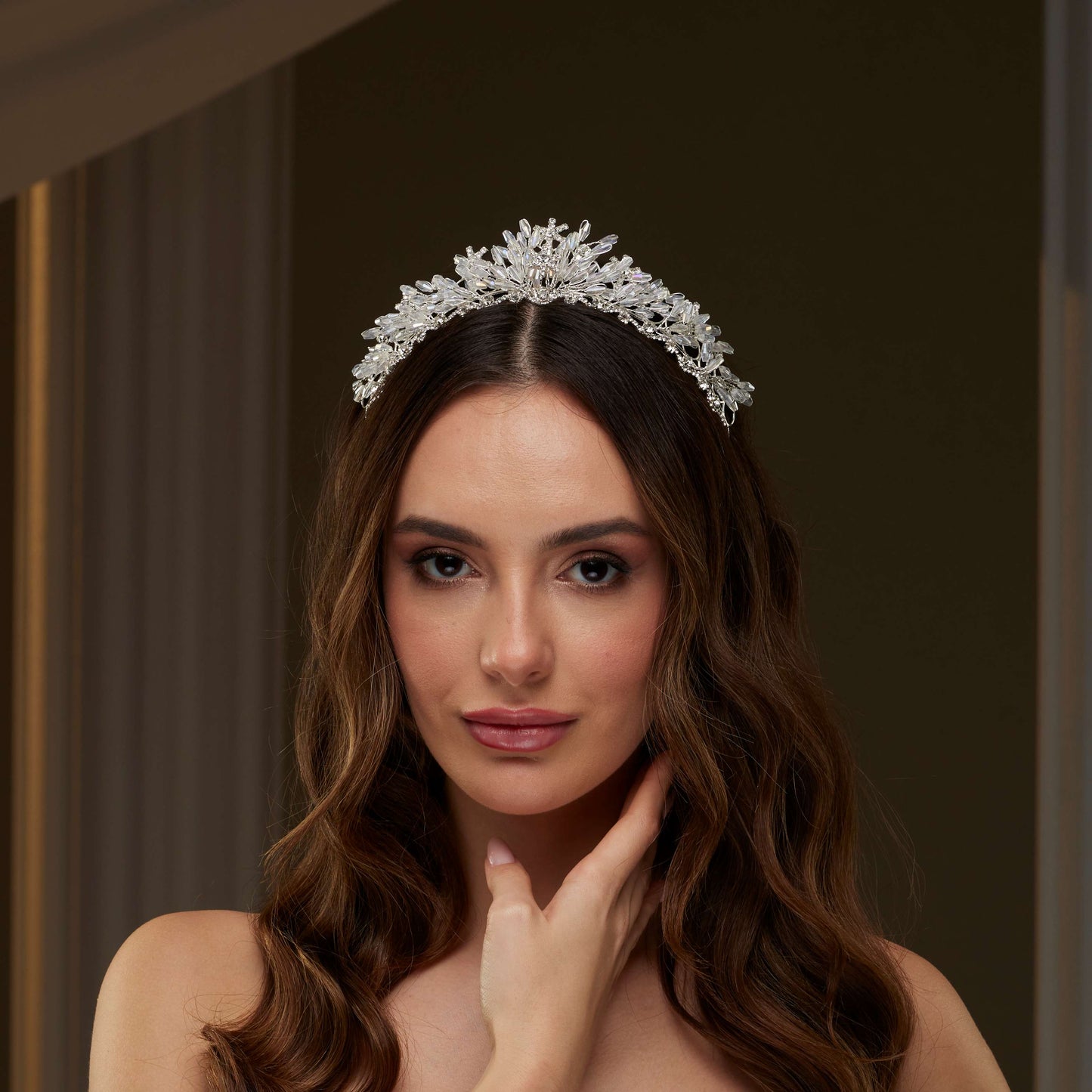 Elegant Crystal Tiara