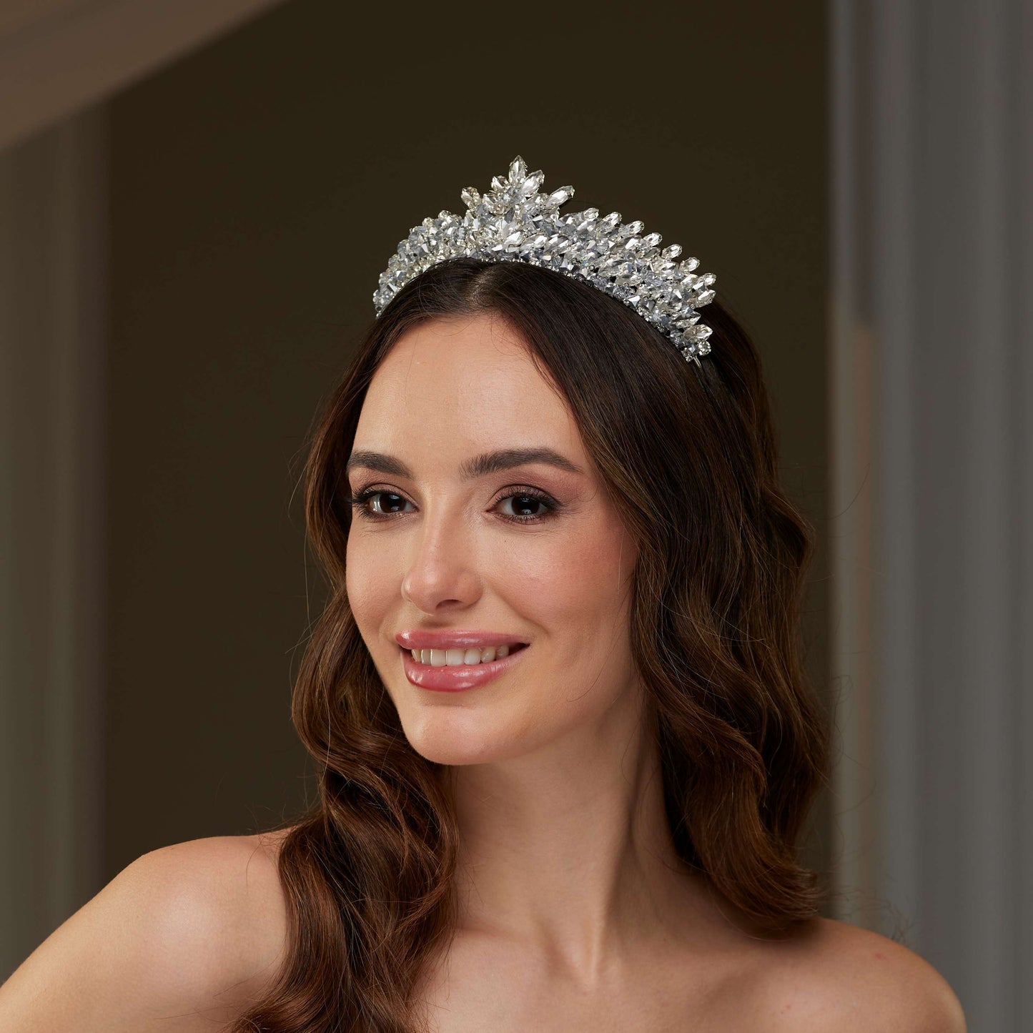 Crystal & Rhinestone  Tiara