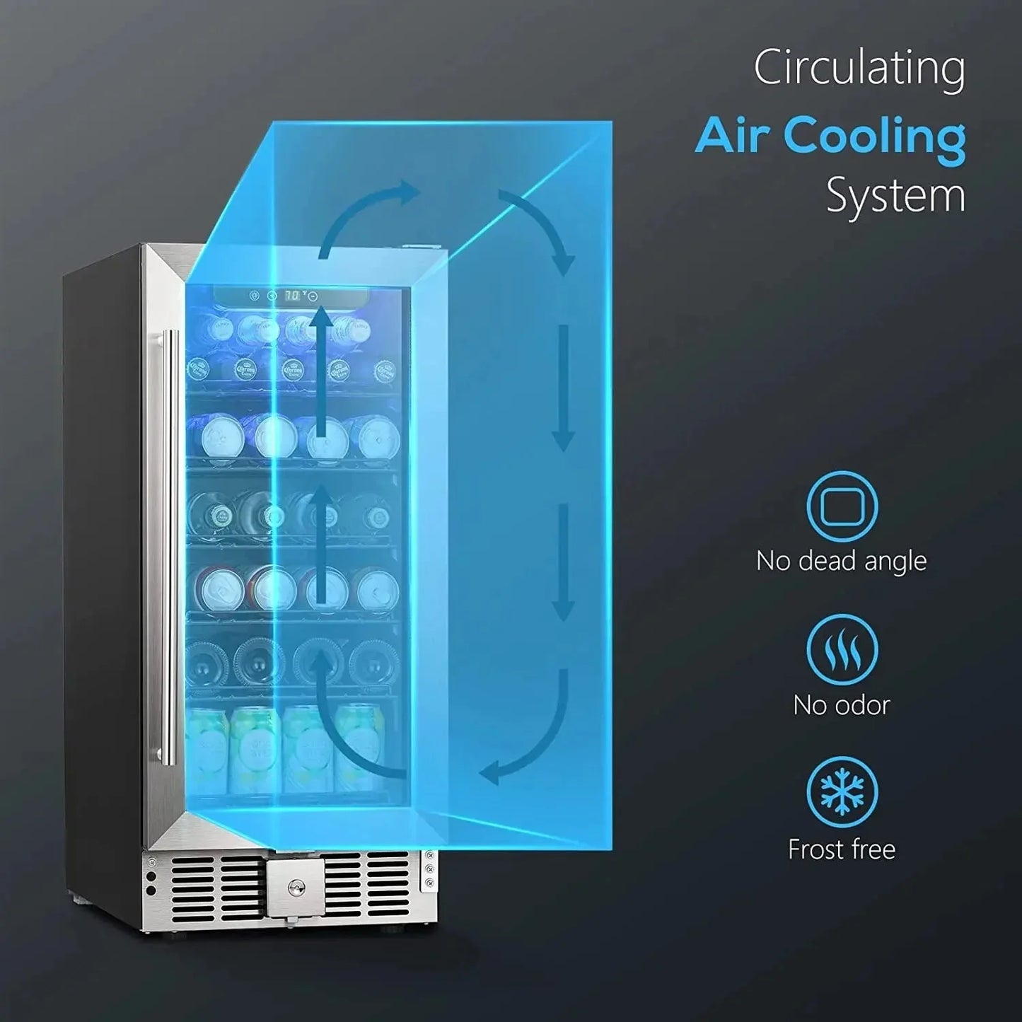 2.9 Cu.Ft Beverage Refrigerator W5885B