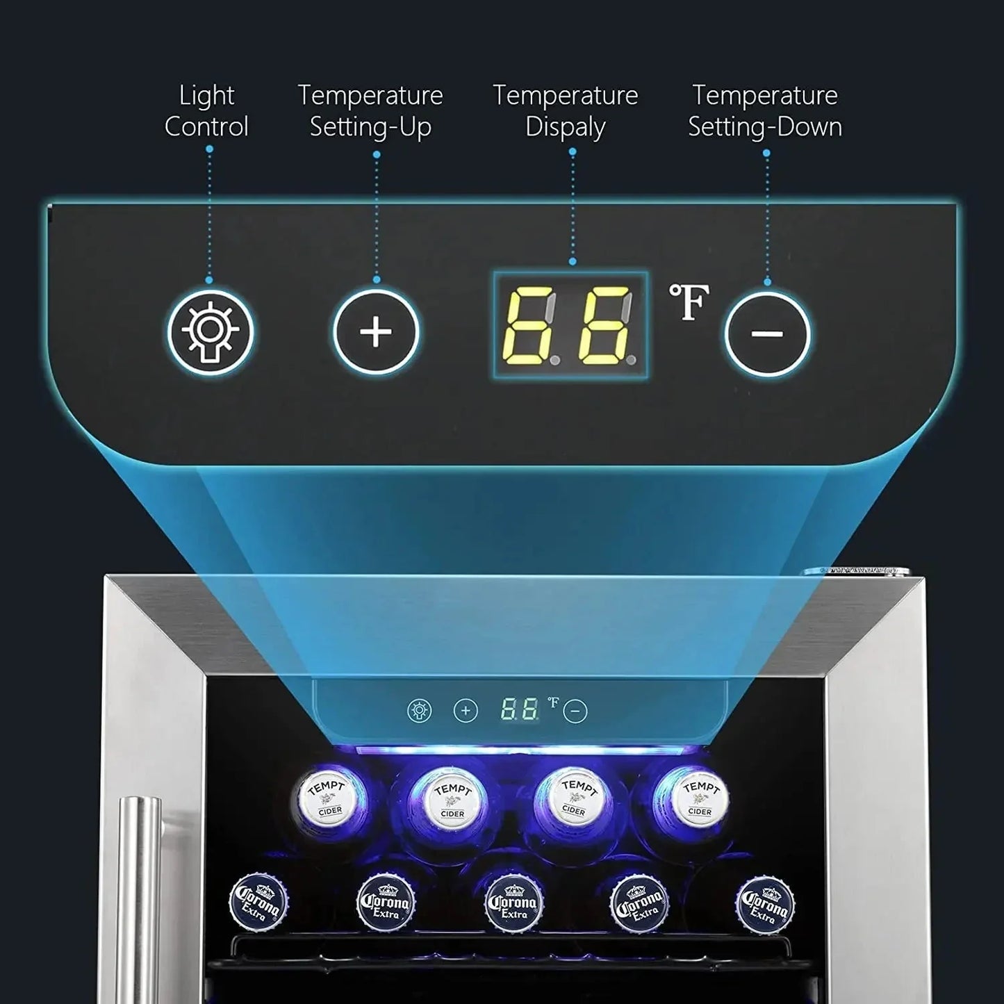2.9 Cu.Ft Beverage Refrigerator W5885B
