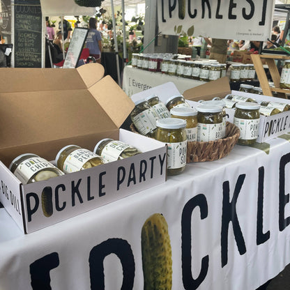 3 Jars Gift Box - Pickle Party Pack for Gourmet Lovers