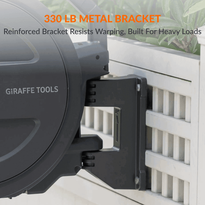 Retractable Garden Hose Reel-1/2in-78ft