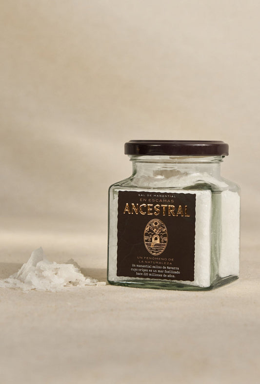 Natural Spring Salt, Fleur de Sel Flakes