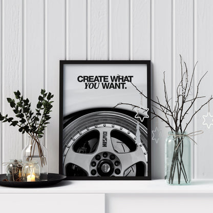 Create What You Want.