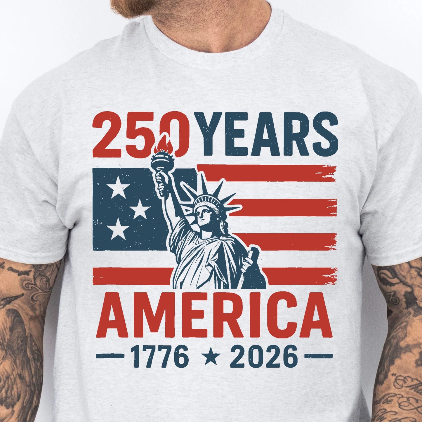250 Years USA 1776-2026 Shirt | Happy 250th Birthday USA Shirt | America 250th Anniversary Tee | Independence Day T-Shirt 682492