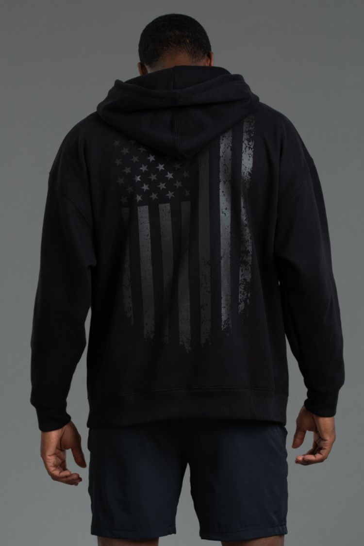 Fearless Fleece Flag Hoodie