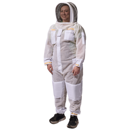 Sting Stopper Professional Ventilated Beekeeping Suit - Beekeeper White