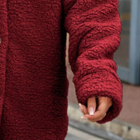 Button Down Collared Coat